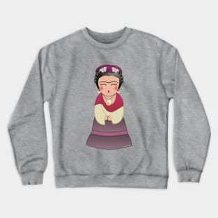 Kokeshi Frida Kahlo Crewneck Sweatshirt